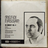 Mehdi Hassan  - Mehdi Hassan In Concert  (Vinyl)